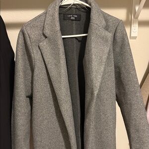 Fashion Nova Elegant Gray Blazer